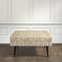 furniture ombu footstool nubra linen print lifestyle