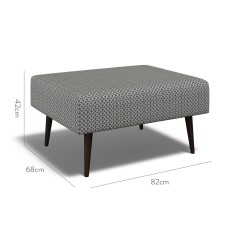 furniture ombu footstool sabra indigo weave dimension