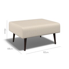 furniture ombu footstool sabra sand weave dimension