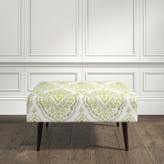 furniture ombu footstool suhani celery print lifestyle