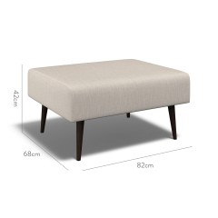 furniture ombu footstool zuri stone plain dimension