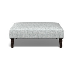 Savannah Footstool Ellora Steel Blue