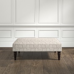 furniture savannah medium footstool ellora taupe print lifestyle