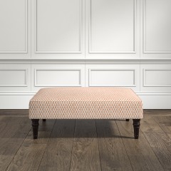 furniture savannah medium footstool folia cinnabar print lifestyle