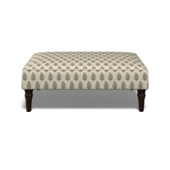 Savannah Footstool Indira Charcoal