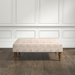 furniture savannah medium footstool lotus bay rose print lifestyle