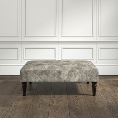 furniture savannah medium footstool namatha charcoal print lifestyle