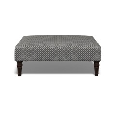 Savannah Footstool Sabra Indigo