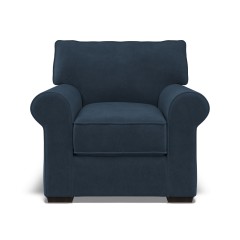 furniture vermont fixed chair cosmos indigo plain front