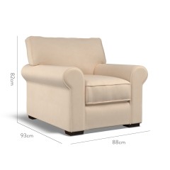 furniture vermont fixed chair cosmos linen plain dimension