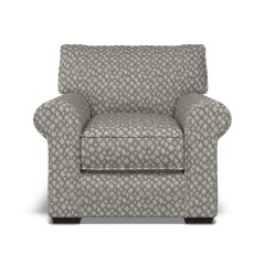 furniture vermont fixed chair nia charcoal weave front