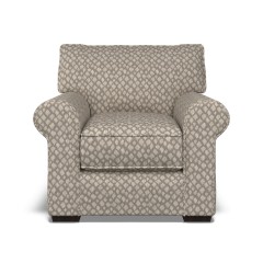 furniture vermont fixed chair nia taupe weave front