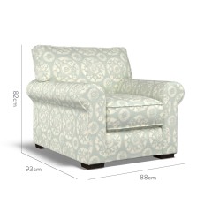 furniture vermont fixed chair nubra mineral print dimension