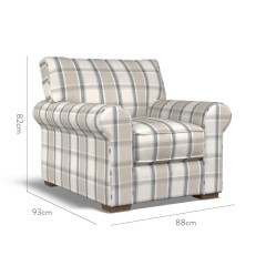 furniture vermont fixed chair oba denim weave dimension