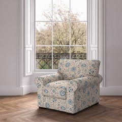 furniture vermont fixed chair shimla azure print lifestyle