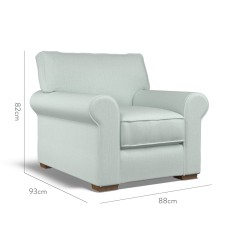 furniture vermont fixed chair zuri mineral plain dimension