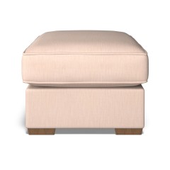 furniture vermont fixed ottoman amina blush plain front