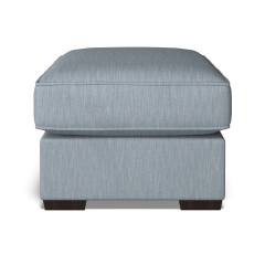 furniture vermont fixed ottoman amina denim plain front