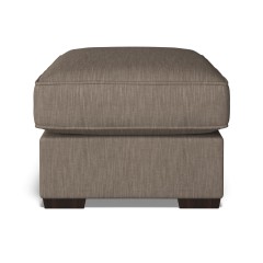 furniture vermont fixed ottoman amina espresso plain front