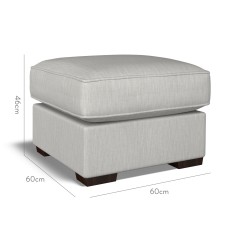 furniture vermont fixed ottoman amina smoke plain dimension