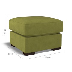 furniture vermont fixed ottoman cosmos moss plain dimension