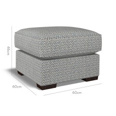 furniture vermont fixed ottoman desta denim weave dimension