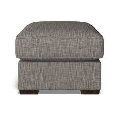 furniture vermont fixed ottoman kalinda charcoal plain front