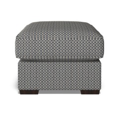 furniture vermont fixed ottoman sabra indigo weave front