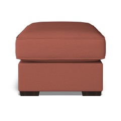 furniture vermont fixed ottoman shani cinnabar plain front