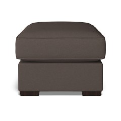 furniture vermont fixed ottoman shani espresso plain front