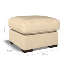 furniture vermont fixed ottoman shani oat plain dimension