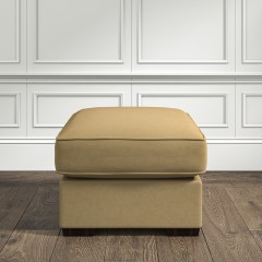 furniture vermont fixed ottoman shani ochre plain lifestyle