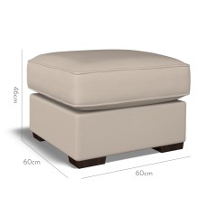 furniture vermont fixed ottoman shani pebble plain dimension