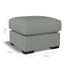 furniture vermont fixed ottoman viera mineral plain dimension