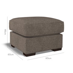 furniture vermont fixed ottoman yana espresso weave dimension