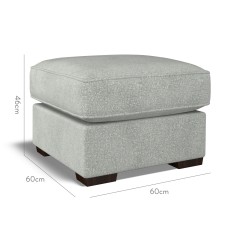 furniture vermont fixed ottoman yana mineral weave dimension