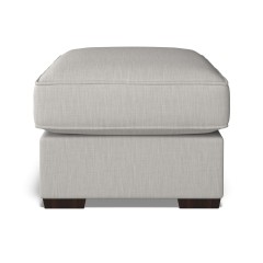 furniture vermont fixed ottoman zuri flint plain front