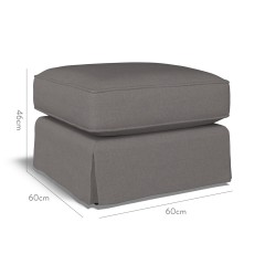 furniture vermont loose ottoman shani granite plain dimension