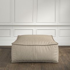 furniture zen pouffe amina taupe plain lifestyle