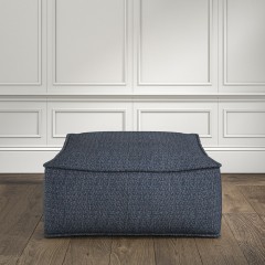 furniture zen pouffe safara indigo weave lifestyle