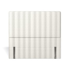 headboard bantry bodo stripe charcoal print front