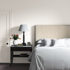 Bantry Headboard Desta Pebble