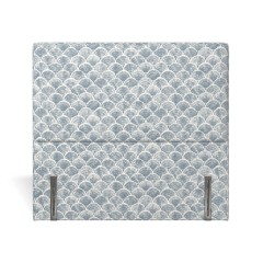 headboard bantry medina denim print front