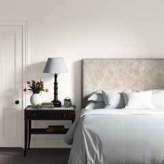 Bantry Headboard Namatha Pebble