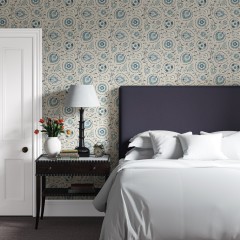 Bantry Headboard Shani Indigo