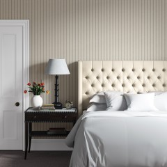 Bruton Headboard Amina Alabaster