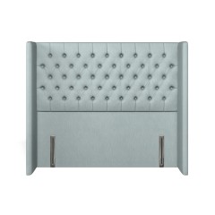 headboard bruton amina azure plain front