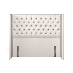 headboard bruton amina dove plain front