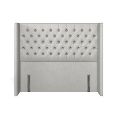 headboard bruton amina smoke plain front