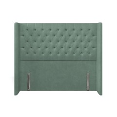 headboard bruton cosmos celadon plain front